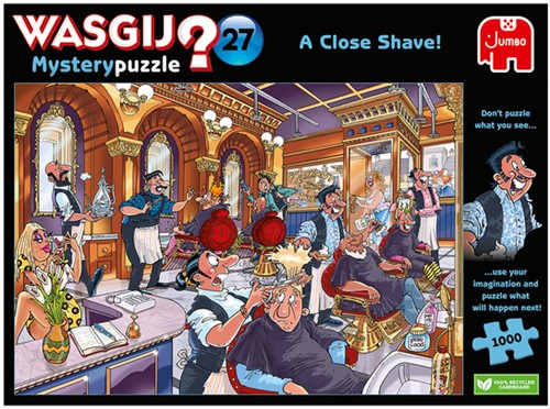 Puzzel Wasgij Mystery 27 Vlam In De Pan! 1000st 1000 Doos-3