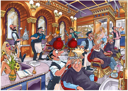 Puzzel Wasgij Mystery 27 Vlam In De Pan! 1000st 1000 Doos-1