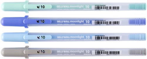 Gelschrijver Sakura Gelly Roll Moonlight 10 aurora 4 Stuk