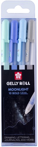Gelschrijver Sakura Gelly Roll Moonlight 10 aurora 4 Stuk-2