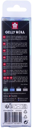 Gelschrijver Sakura Gelly Roll Moonlight 10 aurora 4 Stuk-3