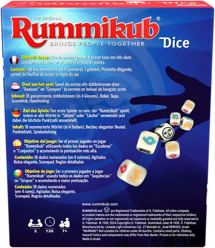 Spel Rummikub Express Dice 1 Stuk-2