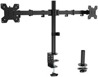 Monitorarm Quantore 2 schermen 17-27 inch zwart-2