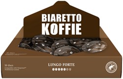 Koffie Biaretto Lungo Forte discs 50 kop