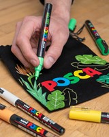Paintmarker Uni POSCA PC1MC extra fijn zilver-4