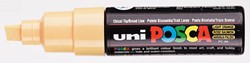 Paintmarker Uni POSCA PC8K B schuin zalmroze 1 Stuk