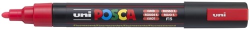 Paintmarker Uni POSCA PC5M M fluor rood 1 Stuk