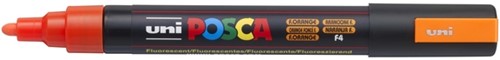 Paintmarker Uni POSCA PC5M M fluor oranje 1 Stuk