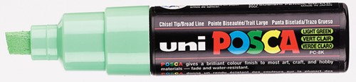 Paintmarker Uni POSCA PC8K B schuin lichtgroen 1 Stuk