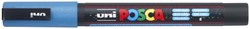 Paintmarker Uni POSCA PC3M F glitter lichtblauw 1 Stuk