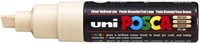 Paintmarker Uni POSCA PC8K B schuin beige 1 Stuk