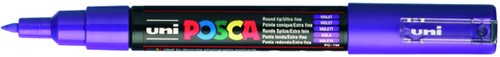 Paintmarker Uni POSCA PC1MC EF paars 1 Stuk