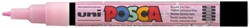 Paintmarker Uni POSCA PC3M F glitter roze 1 Stuk