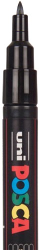 Paintmarker Uni POSCA PC1MC EF leisteengrijs 1 Stuk-2