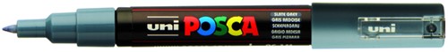 Paintmarker Uni POSCA PC1MC EF leisteengrijs 1 Stuk