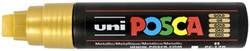 Paintmarker Uni POSCA PC17K extra breed rechthoek goud