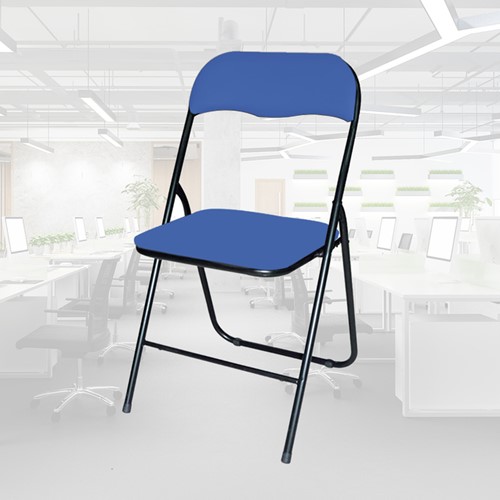 Klapstoel BRASQ FC100 blauw-zwart             1 Stuk-2