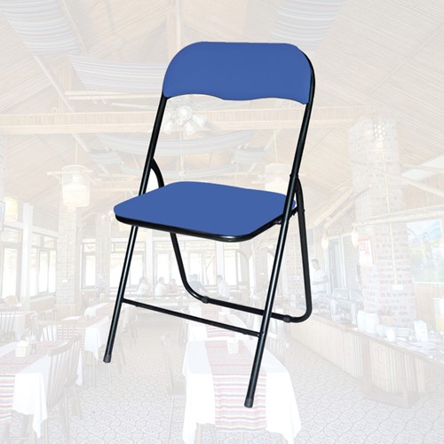 Klapstoel BRASQ FC100 blauw-zwart             1 Stuk-3