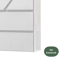 Brievenbus BRASQ PB200 Deluxe wand wit 1 Stuk-1