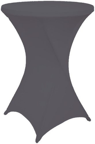 Tafelrok BRASQ voor statafel 80cm antraciet 1 Stuk