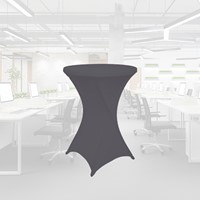 Tafelrok BRASQ voor statafel 80cm antraciet 1 Stuk-2