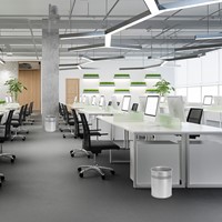 Papierbak BRASQ 15 liter zilver 1 Stuk-3