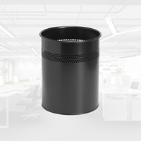 Papierbak BRASQ 15 liter zwart 1 Stuk-2