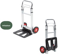 Steekwagen BRASQ inkapbaar stalen plateau 90 kg 1 Stuk-2