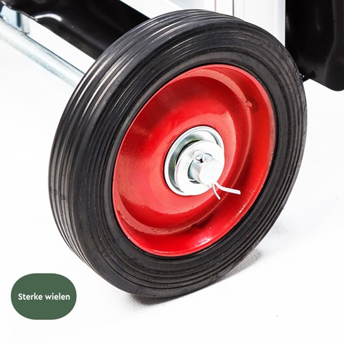 Steekwagen BRASQ inkapbaar stalen plateau 90 kg 1 Stuk-4
