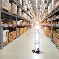 Steekwagen BRASQ inkapbaar stalen plateau 90 kg 1 Stuk-5