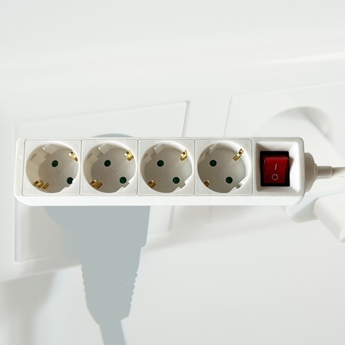 Stekkerdoos BRASQ  4 voudig 1.4 meter wit 1 Stuk-4