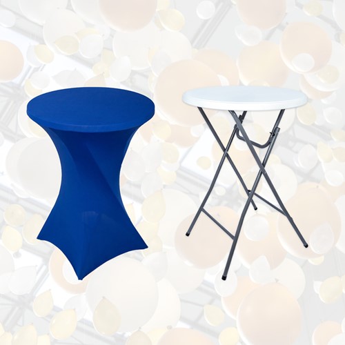 Tafelrok BRASQ voor statafel 80cm blauw 1 Stuk-1