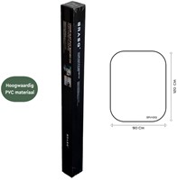 Stoelmat BRASQ PVC 90x120 voor harde vloer 1 Stuk-3