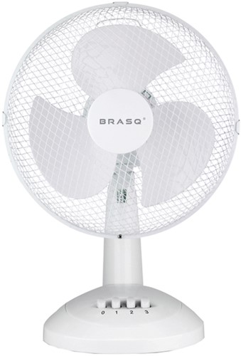 Tafelventilator BRASQ F400 Ø 30cm wit 1 Stuk