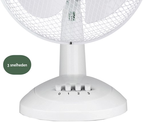 Tafelventilator BRASQ F400 Ø 30cm wit-1