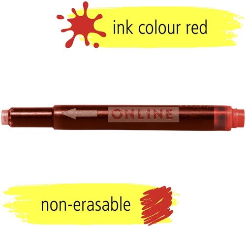 Inktpatroon Online Kombi 5st rood 5 Stuk-3