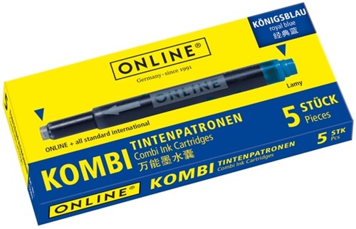 Inktpatroon Online Kombi 5st blauw 5 Stuk
