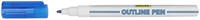 Viltstift Online Outline assorti doos à 6 stuks-2