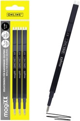 Gelschrijvervulling Online Magixx 0.7mm 3st zwart 3 Stuk