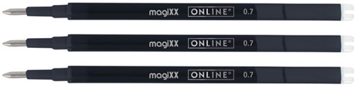 Gelschrijvervulling Online Magixx M 3st zwart 3 Stuk-2