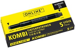 Inktpatroon Online Kombi 5st zwart 5 Stuk