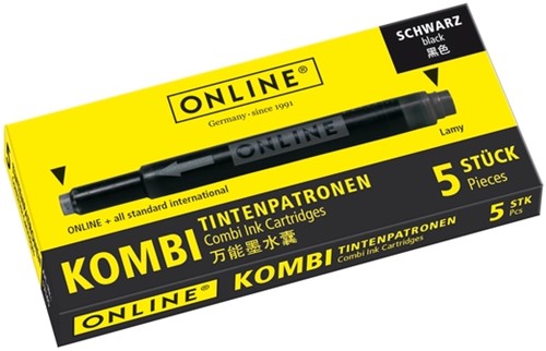 Inktpatroon Online Kombi 5st zwart 5 Stuk
