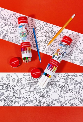 Viltstift Caran d'ache Swisscolor 10 kleuren 10 Stuk-1