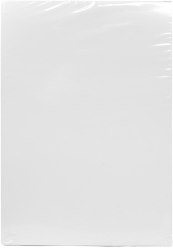 Voorblad Quantore A4 PP 300 micron wit 100 stuks 100 Krimp-2