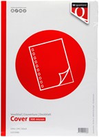Voorblad Quantore A4 PP 300 micron zwart 100 stuks 100 Krimp
