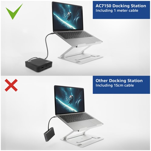 USB-C Docking Station HDMI monitoren displayLink 1 Stuk-3