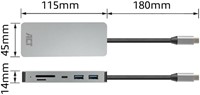 USB-C of USB-A Docking Station 2 HDMI DisplayLink 1 Stuk-2