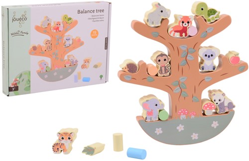 Jouéco The Wildies Family balanceer boom 1 Stuk