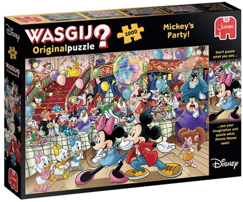 Puzzel Wasgij Original Mickey's Party 1000 stukjes 1 Stuk