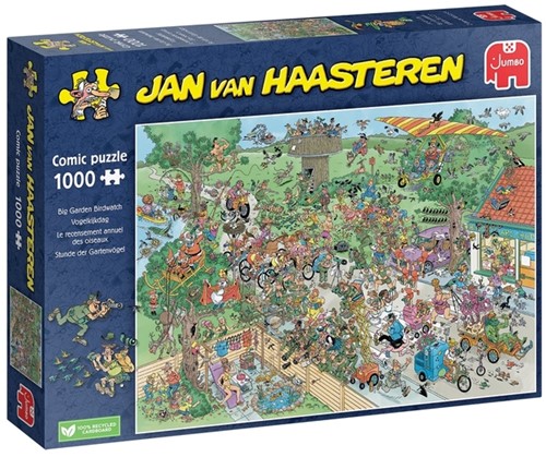 Puzzel JvH De Grote Vogelkijkdag 1000st 1 Stuk